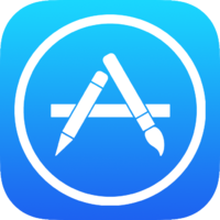 200px App Store Logo iOS 7